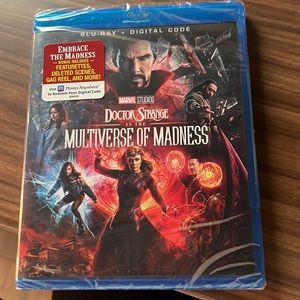 Blu-RayDisc Doctor Strange in the Multiverse Of madness movie that is brand new